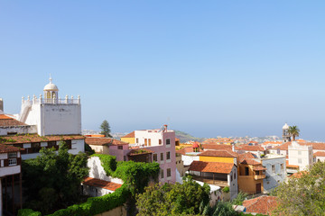 Fototapeta premium cityscape of Orotava, Tenerife, Spain