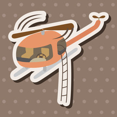 transportation Helicopters theme elements