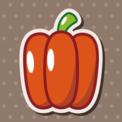 vegetables and fruits theme elements