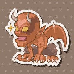 bizarre monster theme elements