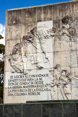 Santa Clara - detail of Che Guevara monument, Cuba
