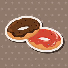 donut theme elements