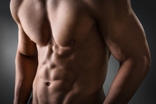 Abdominal and pectoral muscle