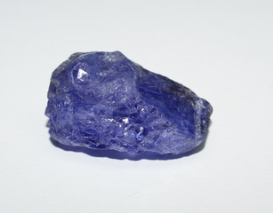 Tanzanite raw gemstone