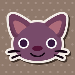 animal cat cartoon theme elements