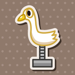 Amusement park facilities theme elements