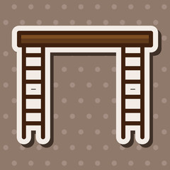 Amusement park facilities theme elements