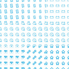 Big seamless pattern set