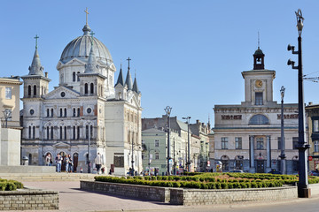 Fototapeta na wymiar Plac Wolności, Łódź