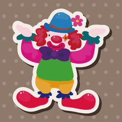 circus clown theme elements