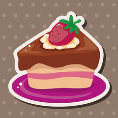 birthday decorating cake theme elements