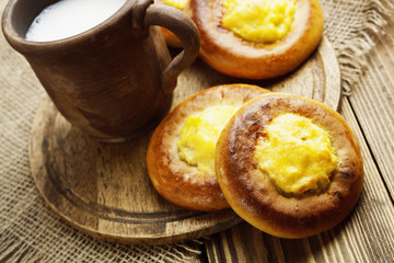 Shangi- patties with cottage cheese or potatoes
