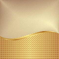 golden textured background divided into two