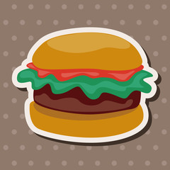 hamburger theme elements