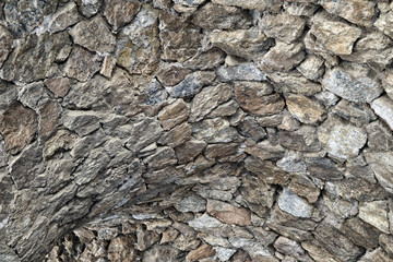Texture of stones background. Parc Guell, Barcelona, Spain