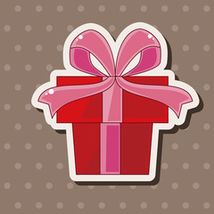 present gift theme elements