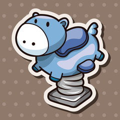 Amusement park facilities theme elements