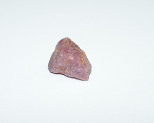 Ruby natural raw gemstone crystal