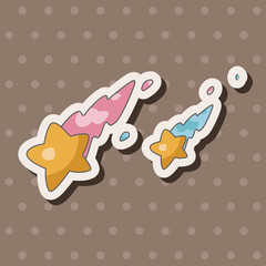 Space star theme elements