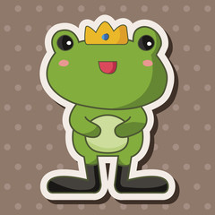 frog prince theme elements