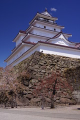 Fototapeta premium 鶴ヶ城 天守閣