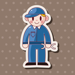 worker theme elements