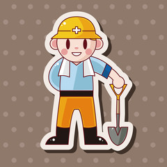 worker theme elements