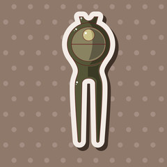 golf equipment theme elements