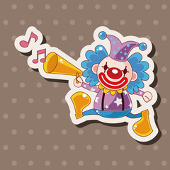 circus clown theme elements