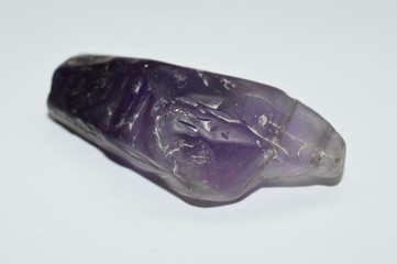 Amethyst tumbled gemstone