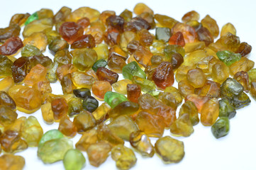 Tourmaline from Tanzania raw gemstones