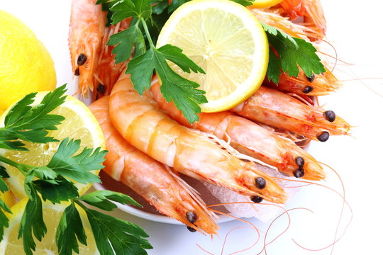 Mazzancolle al limone