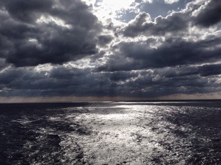 stormy seascape