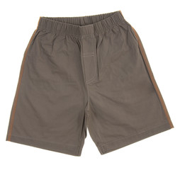 Children's shorts isolated on white background