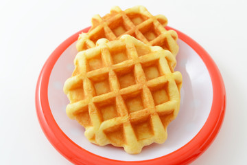 おいしそうなワッフル