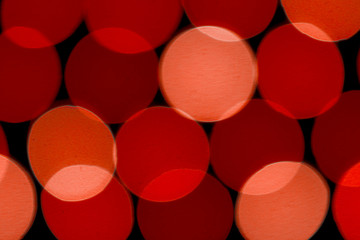 abstract red coloured circles