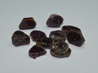 Ruby crystals
