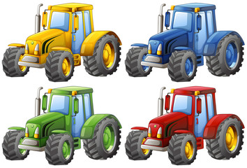 Obraz premium Tractors