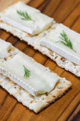cheese and crackers