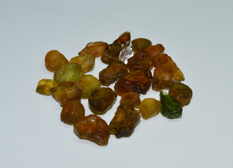 Tourmaline from Tanzania rough gemstones