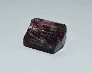 Rubellit Tourmaline rough gemstone