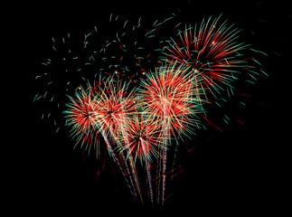 fireworks background