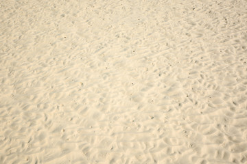 Sand pattern on the beach