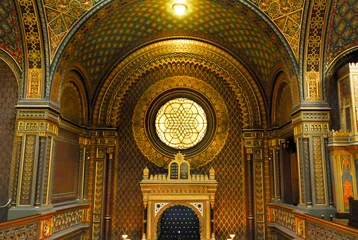 Fototapeten Spanish Synagogue in Prague, Czech Republic © demerzel21