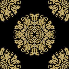 Damask Seamless Vector Pattern