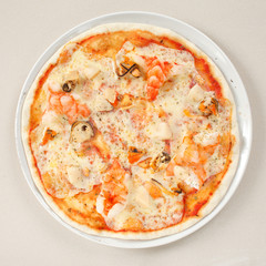 seafood pizza