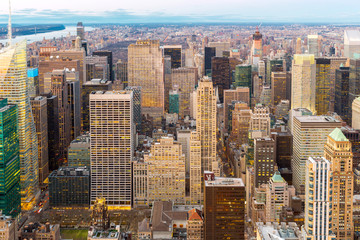 Fototapeta premium New York City Aerial