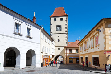 Prague gate, Melnik, Czech republic
