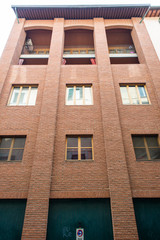 Fototapeta premium Facciata edificio moderno, uffici, nuova edilizia