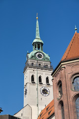 Obraz premium St. Peter (Alter Peter) in München